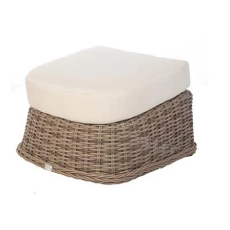 Ottoman with 4 Inch Cushion